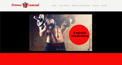 Desktop Screenshot of fitness-central.net